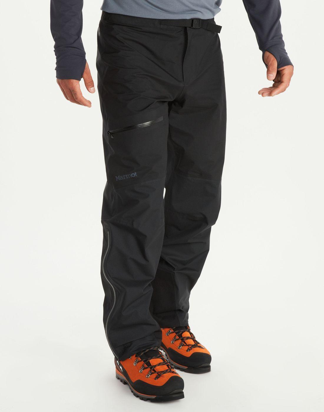 Pantalones Marmot Hombre Impermeables Mitre Peak Gtx Negro-0