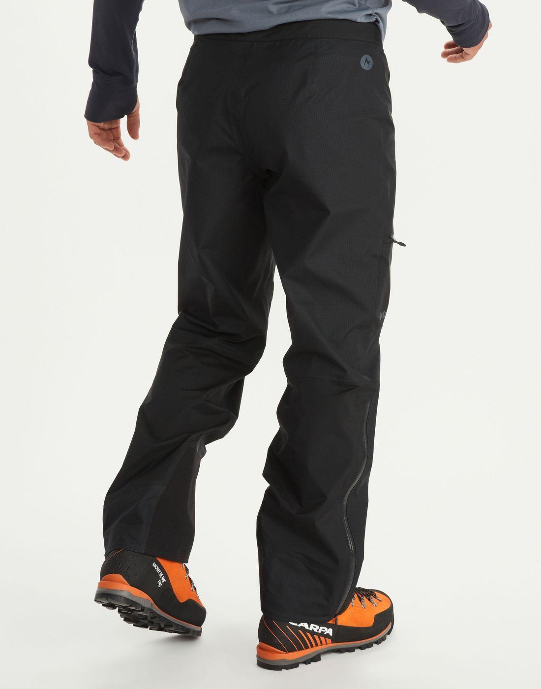 Pantalones Marmot Hombre Impermeables Mitre Peak Gtx Negro-1