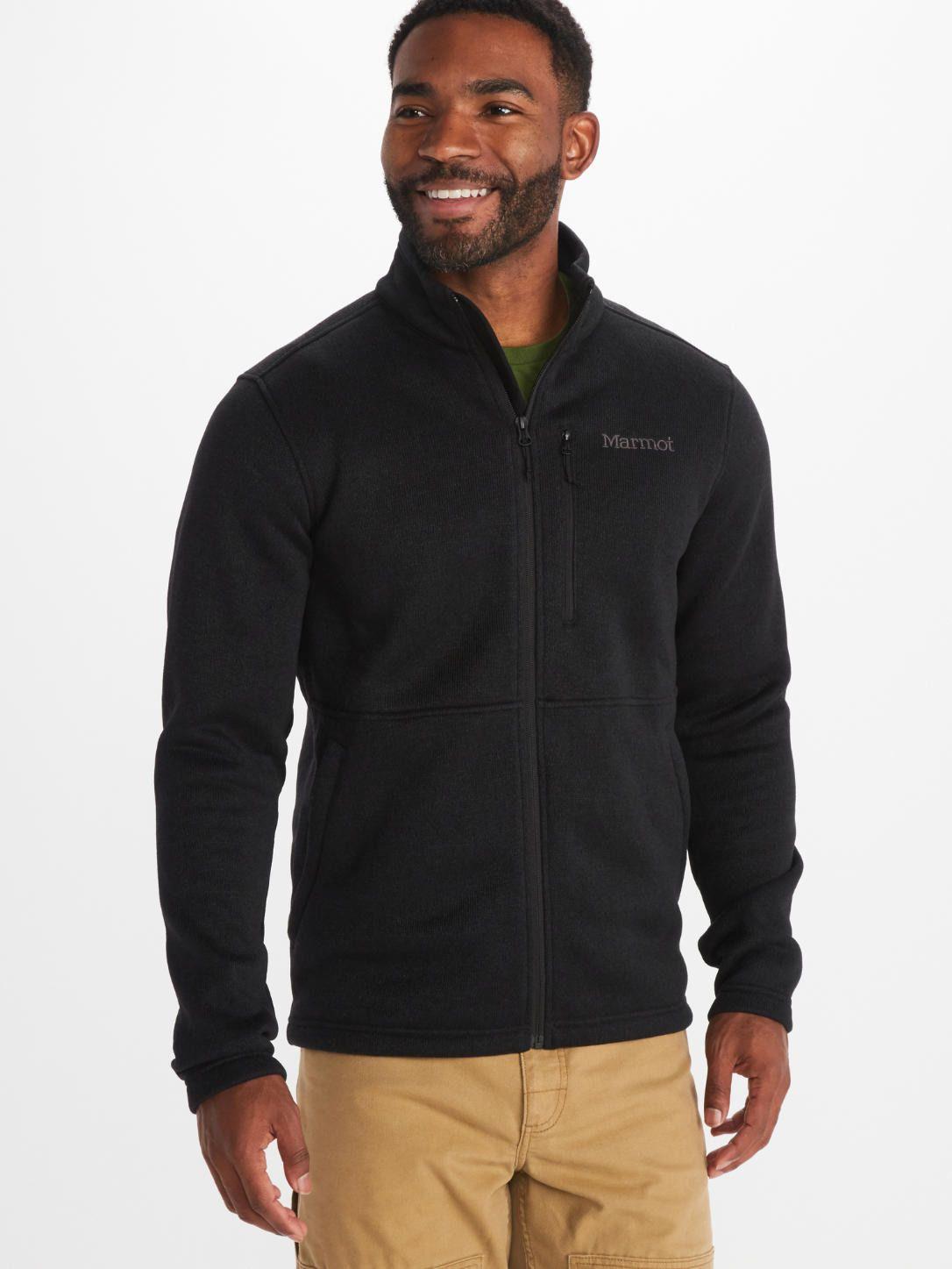 Polar Marmot Hombre Drop Line Negro-1
