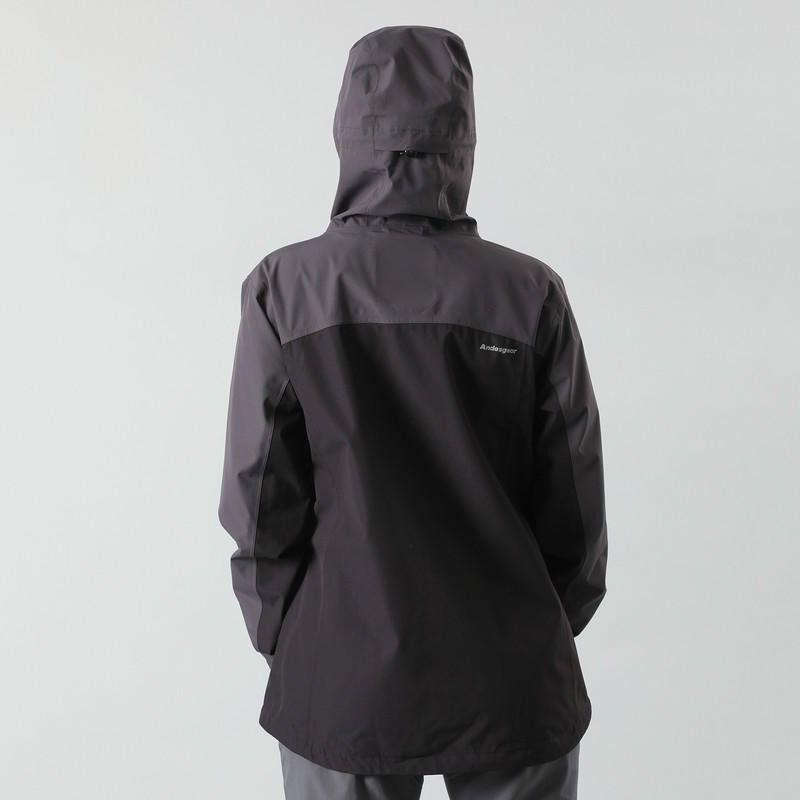 Chaqueta Andesgear Mujer Impermeable Carelmapu AG001 Negro-1