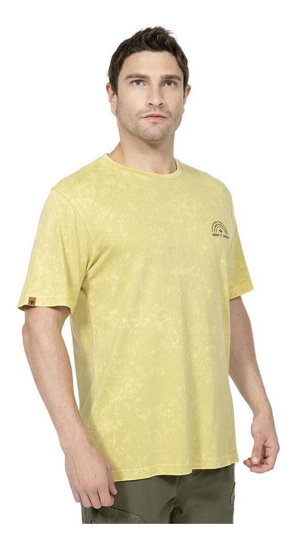 Polera Kivül Hombre Traska Amarillo-1