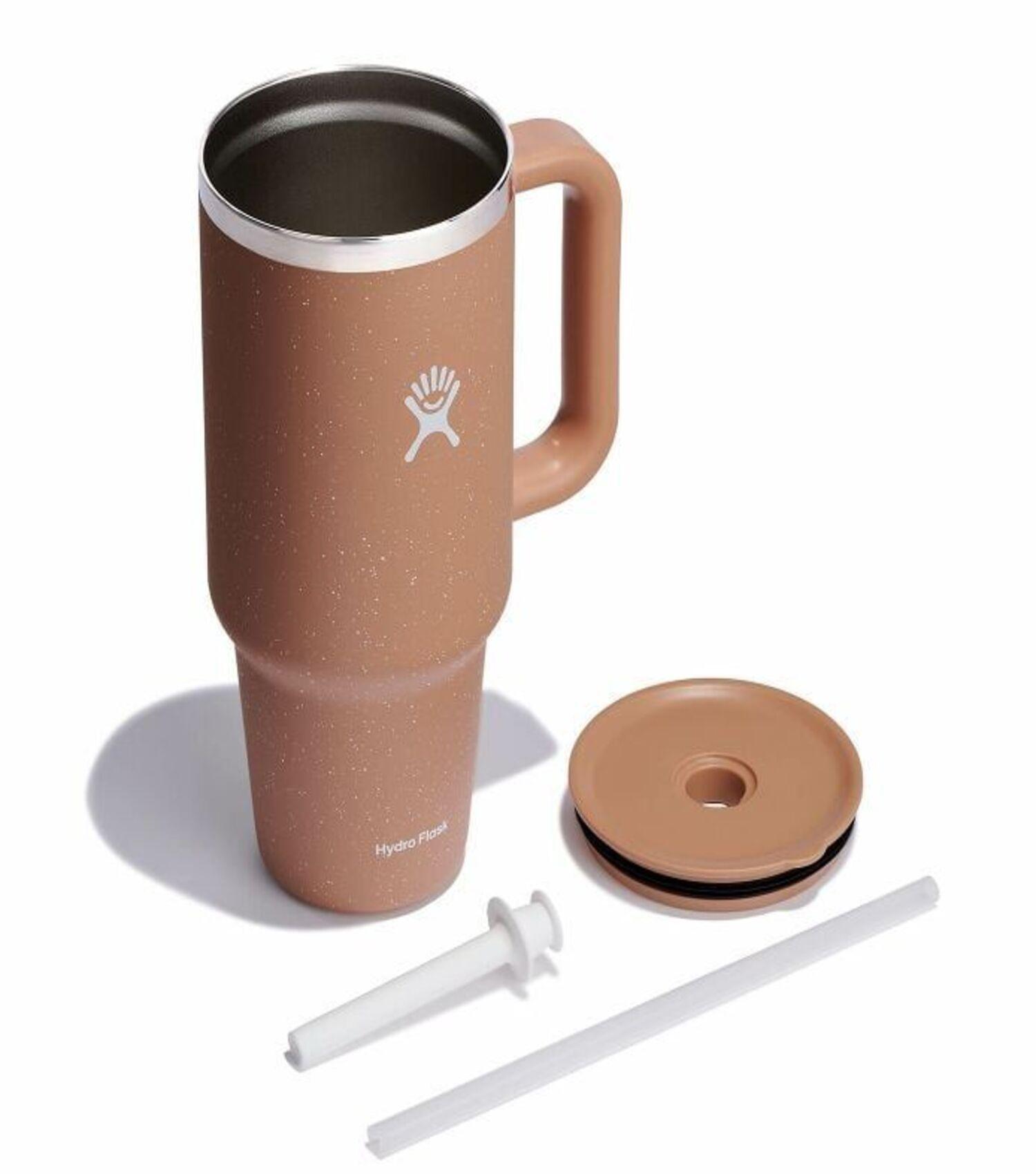 Botella Hydro Flask Travel Tumbler 1182Ml Beige-3