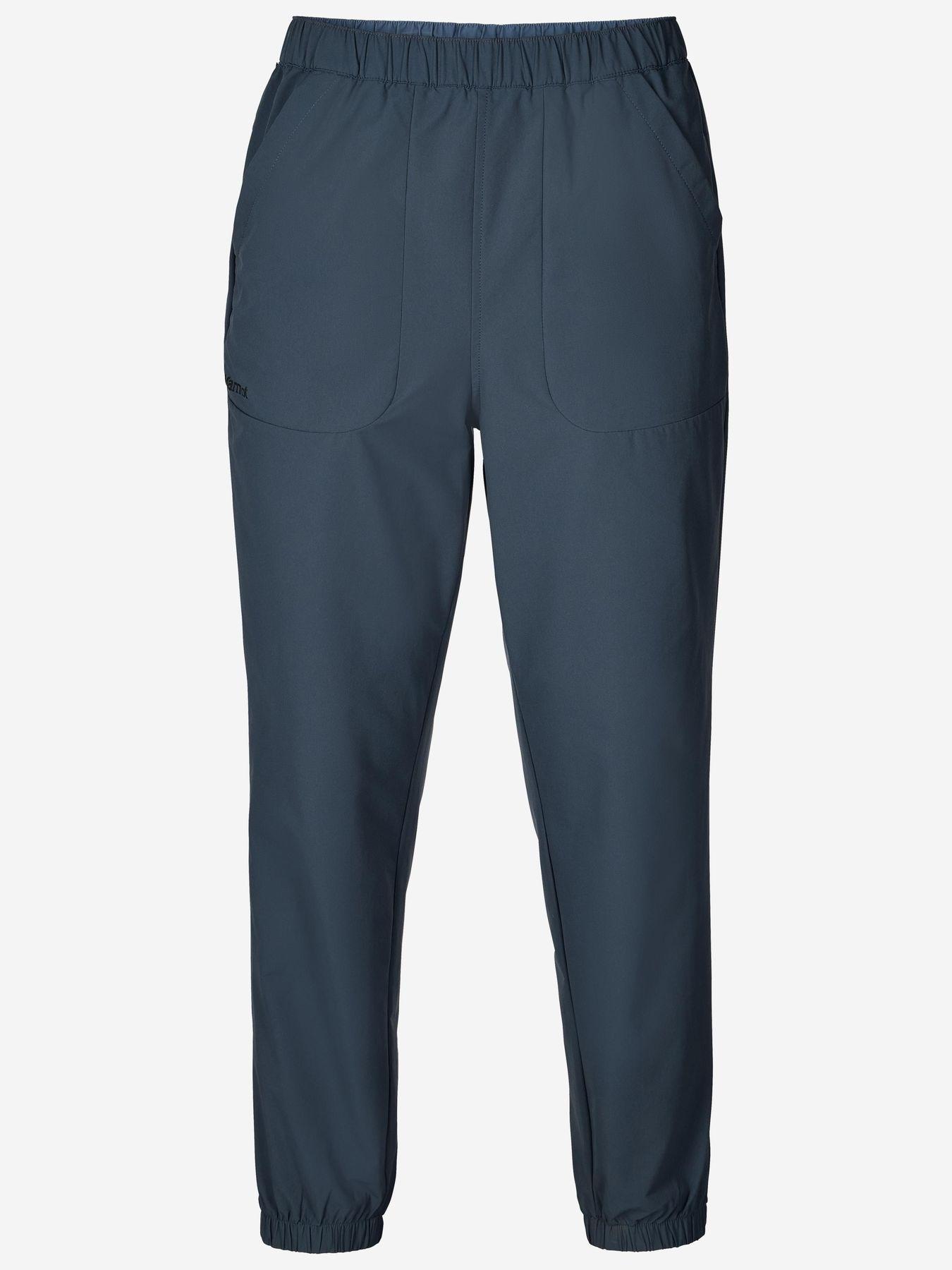 Pantalon Marmot Mujer Arex Upf40 Jogger Azul-4