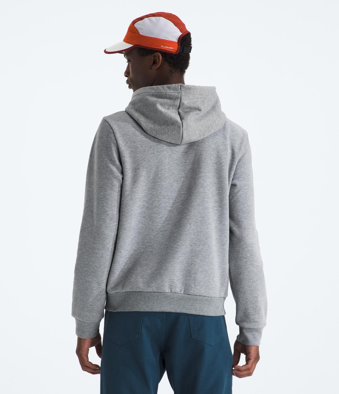 Poleron Evo Emb Hoodie Hombre Gris-2