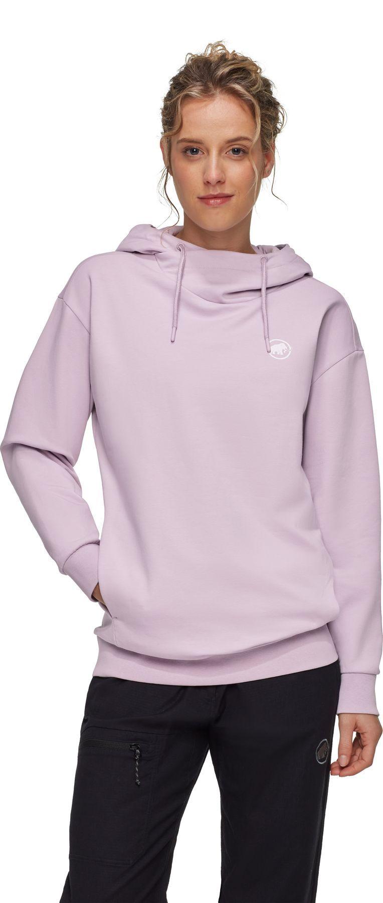 Poleron Mammut Mujer Ml Hoody Original Beige-0