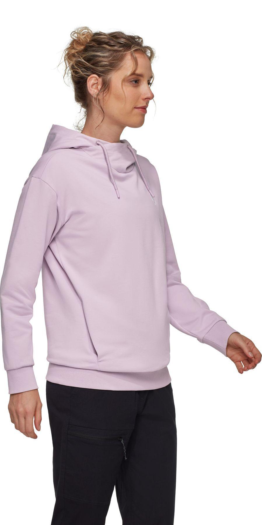 Poleron Mammut Mujer Ml Hoody Original Beige-2