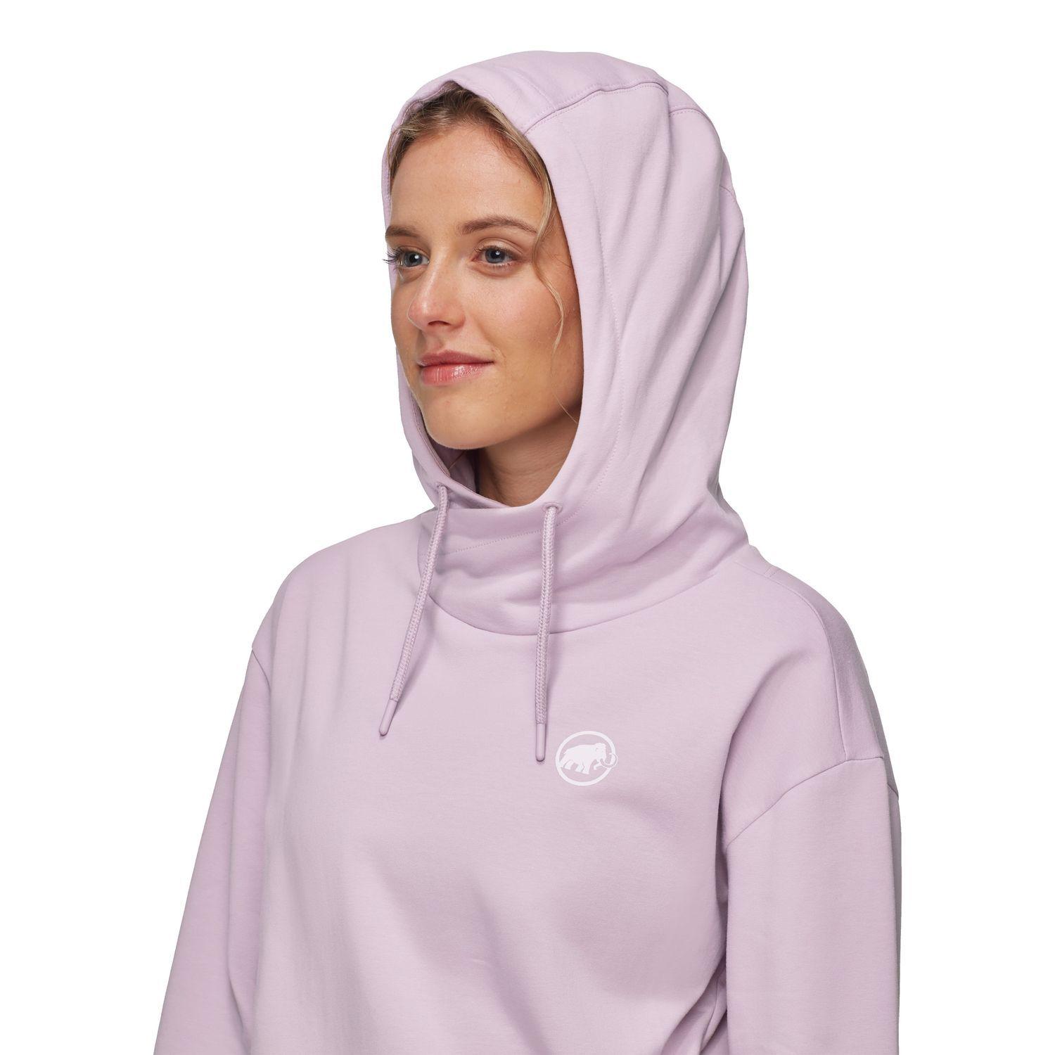 Poleron Mammut Mujer Ml Hoody Original Beige-3