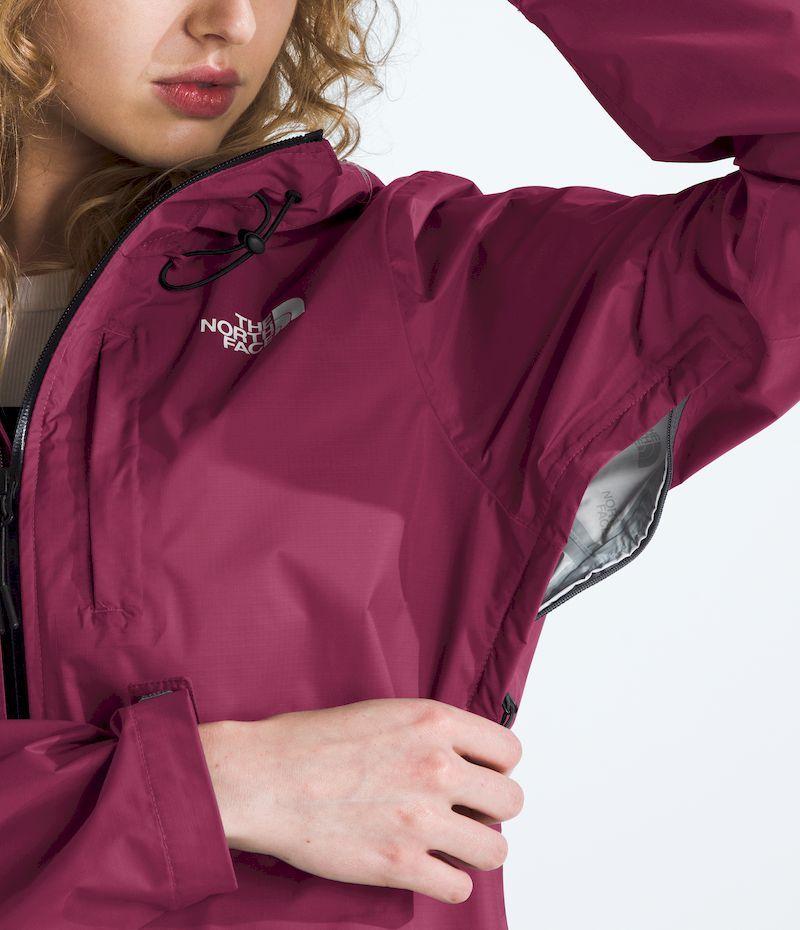 Chaqueta The North Face Mujer Impermeable Alta Vista Rain Morado-1