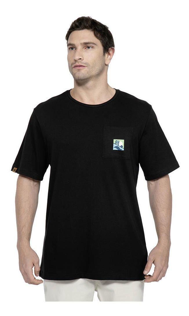 Polera Kivül Hombre Peco Negro-0