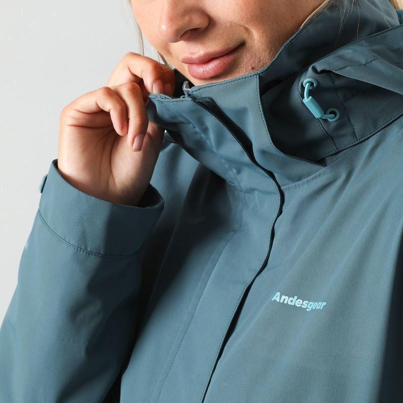 Chaqueta Andesgear Mujer 3 En 1 Cochamo AG030 Verde-2