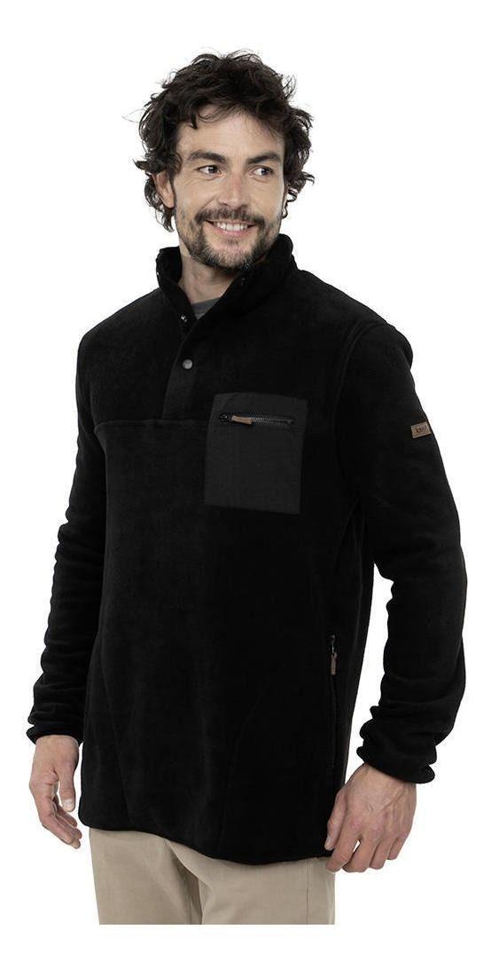 Polar Kivül Hombre Raulik Reciclado Negro-1