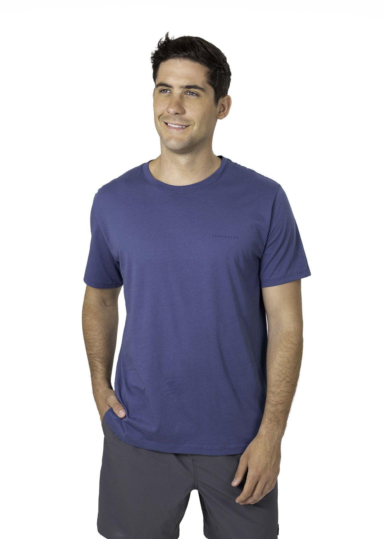 Polera Andesgear Hombre Paisaje Azul-0