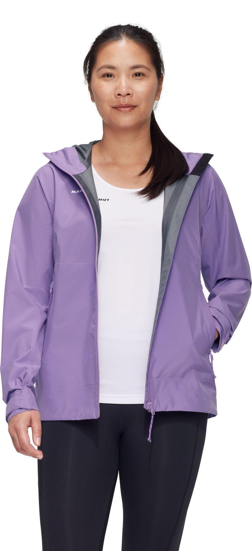 Chaqueta Mammut Mujer Alto Light Hs Hooded Morado-0