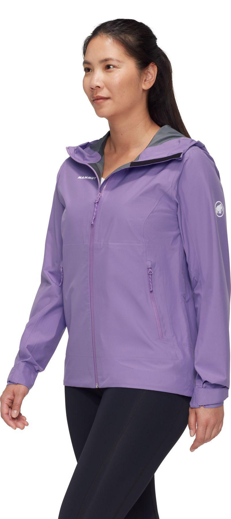 Chaqueta Mammut Mujer Alto Light Hs Hooded Morado-2