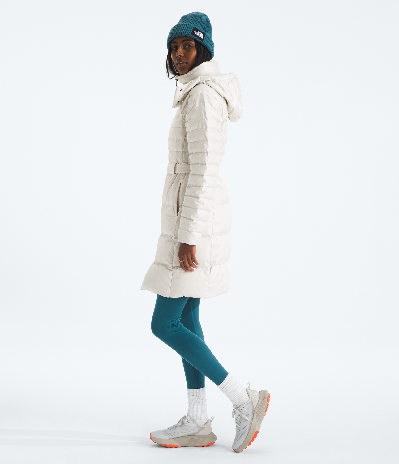 Chaqueta Metropolis Mujer Blanco Invierno-5