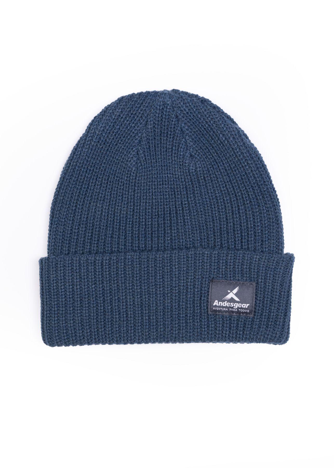 Gorro Andesgear Unisex Logo Azul-0