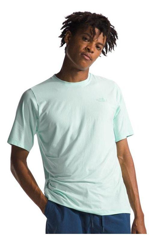 Polera The North Face Hombre Dune Sky S/s Crew Celeste-0