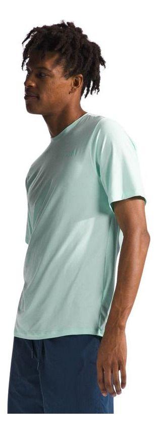 Polera The North Face Hombre Dune Sky S/s Crew Celeste-3