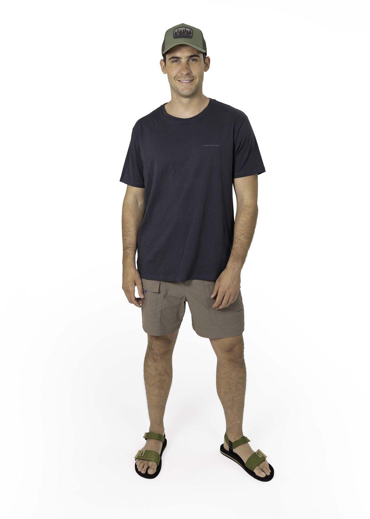 Polera Andesgear Hombre Paisaje Gris-3