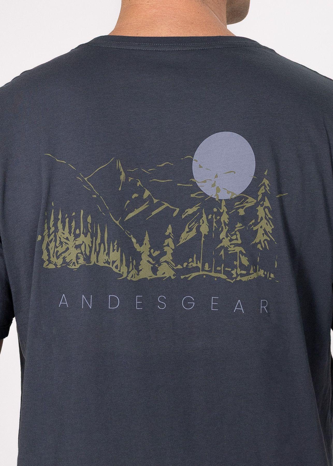 Polera Andesgear Hombre Paisaje Gris-4