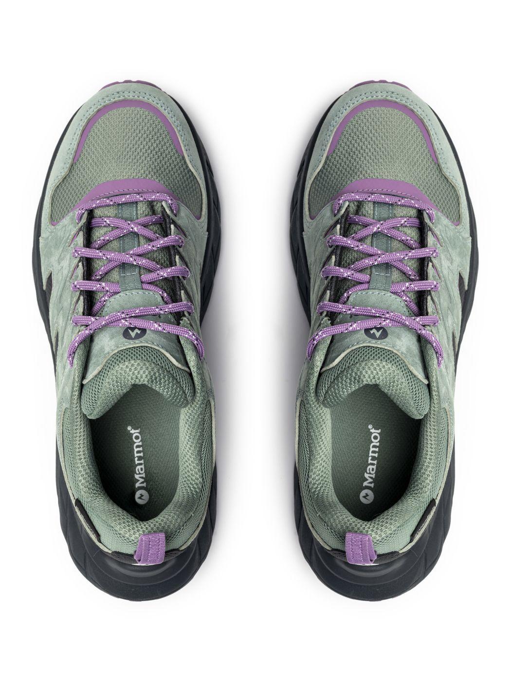 Zapatilla Marmot Mujer Karri Low Verde-4