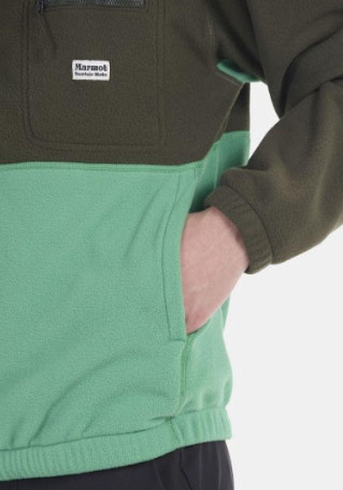 Polar Retro Rocklin Verde Marmot Hombre-3