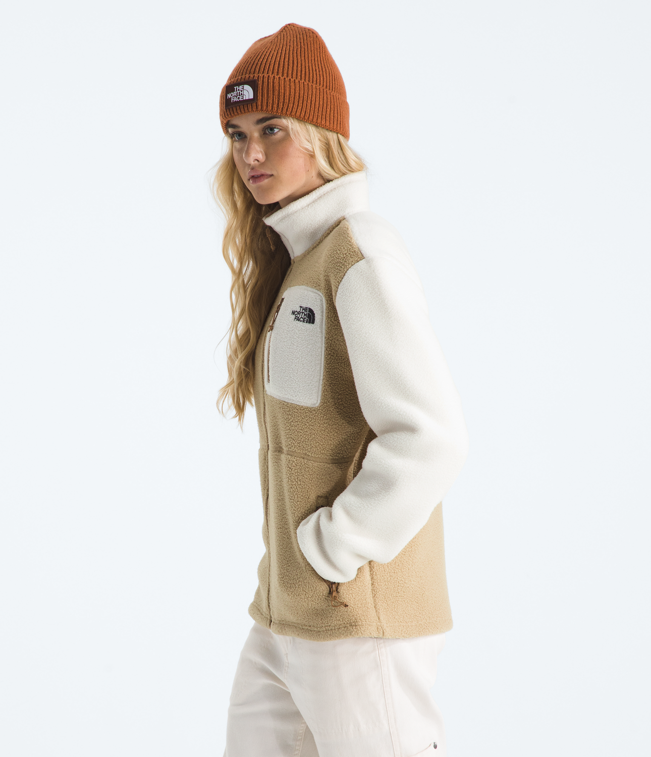 Polar Yumiori Full Zip Mujer Café Claro-2