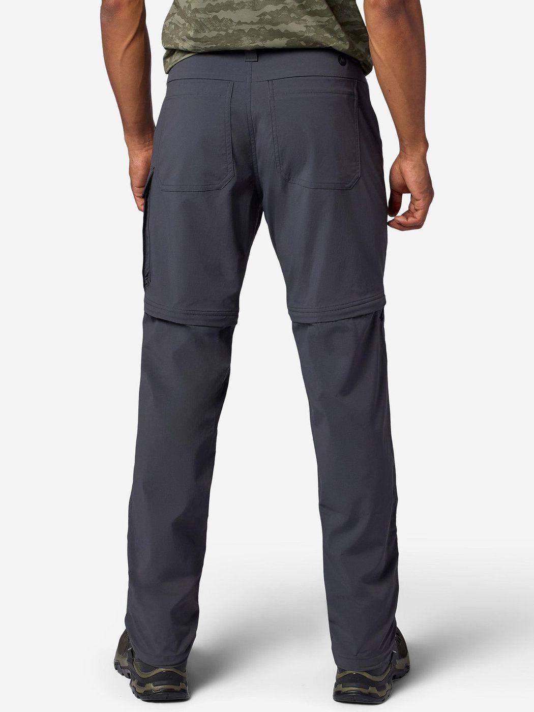 Pantalon Marmot Hombre Trailway Convertible Gris-1