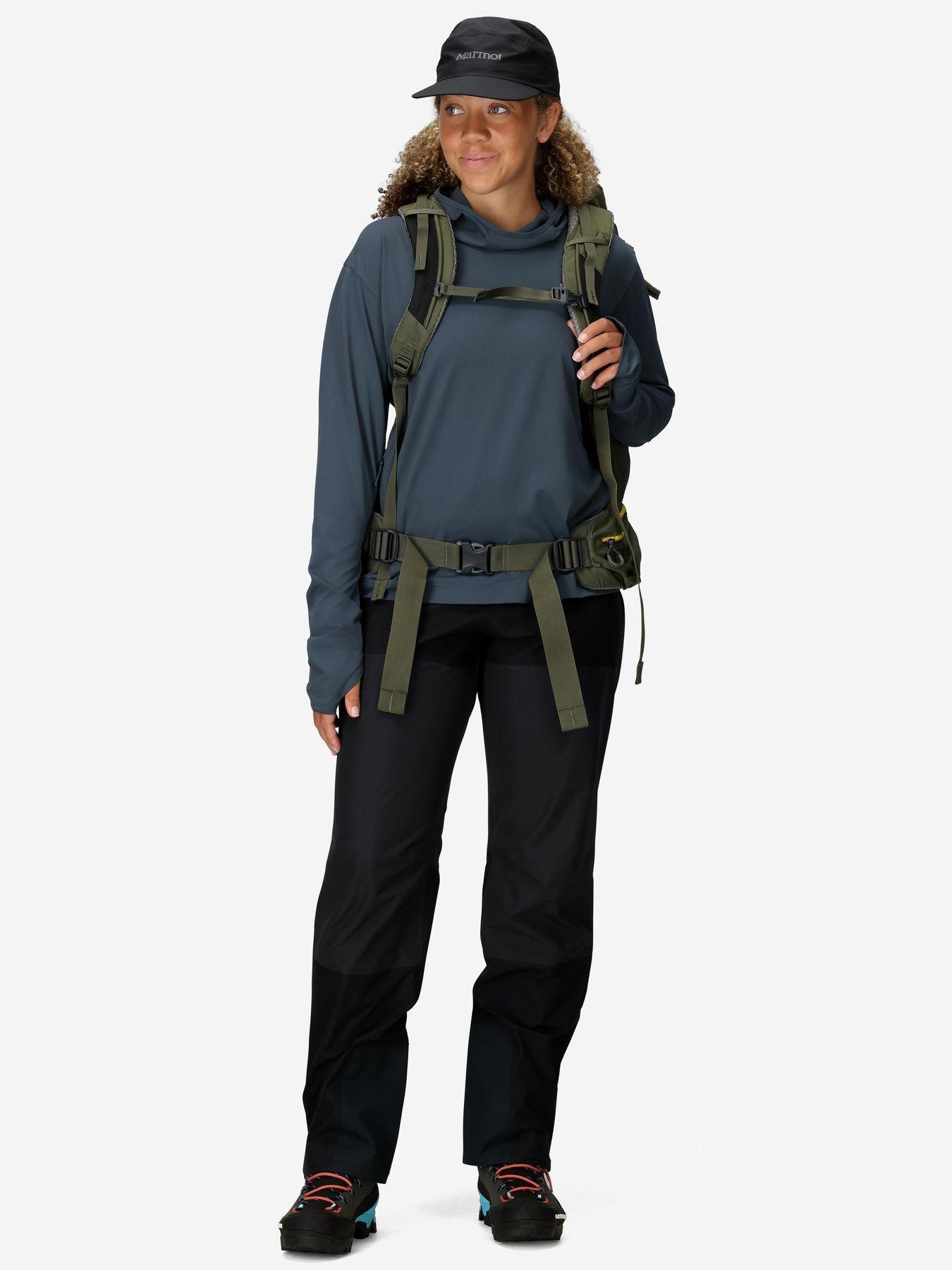 Pantalon Marmot Mujer Seeker Gtx Pant Negro-2