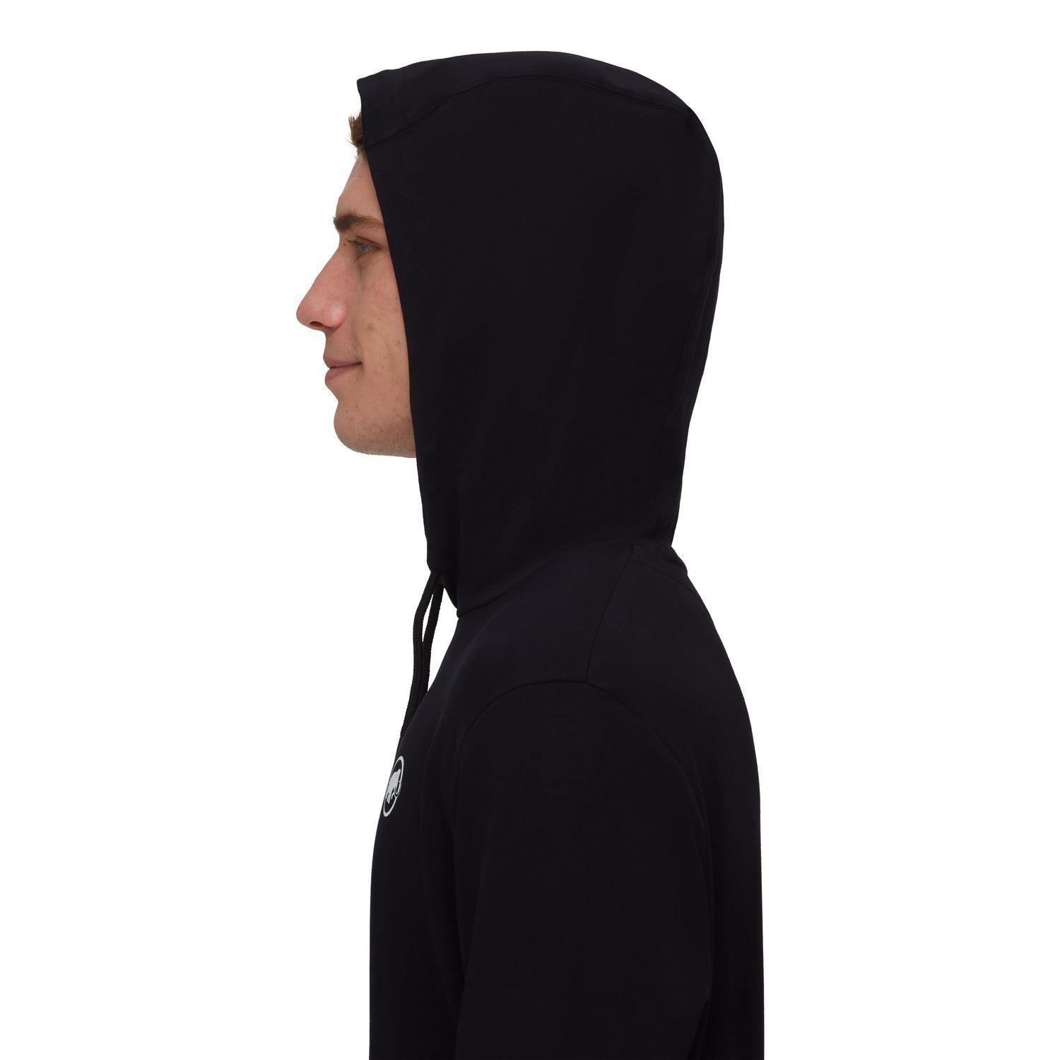 Poleron Mammut Hombre Ml Hoody Original Negro-3