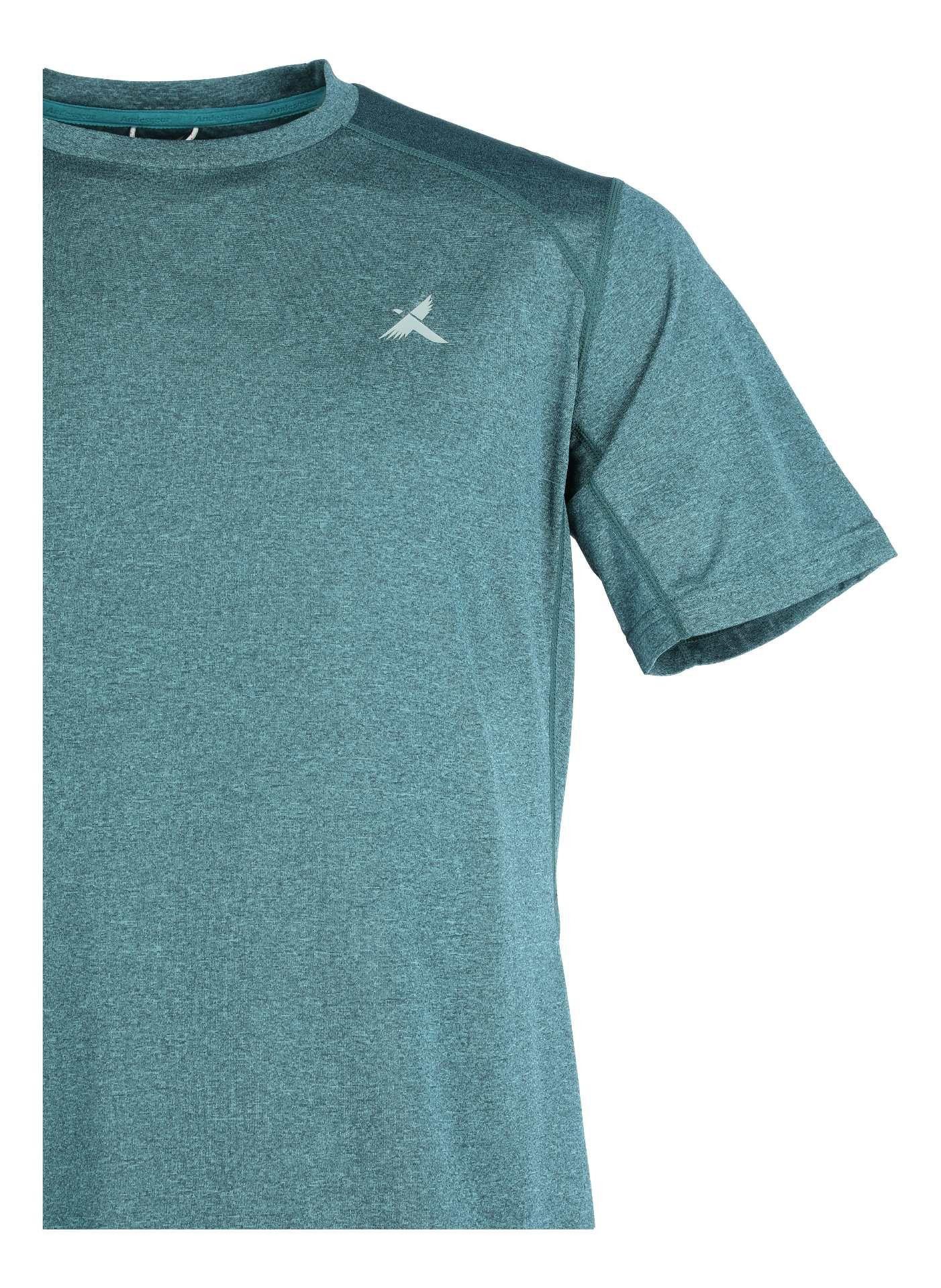 Polera Andesgear Hombre Deportiva Pumalin Azul Azul-2