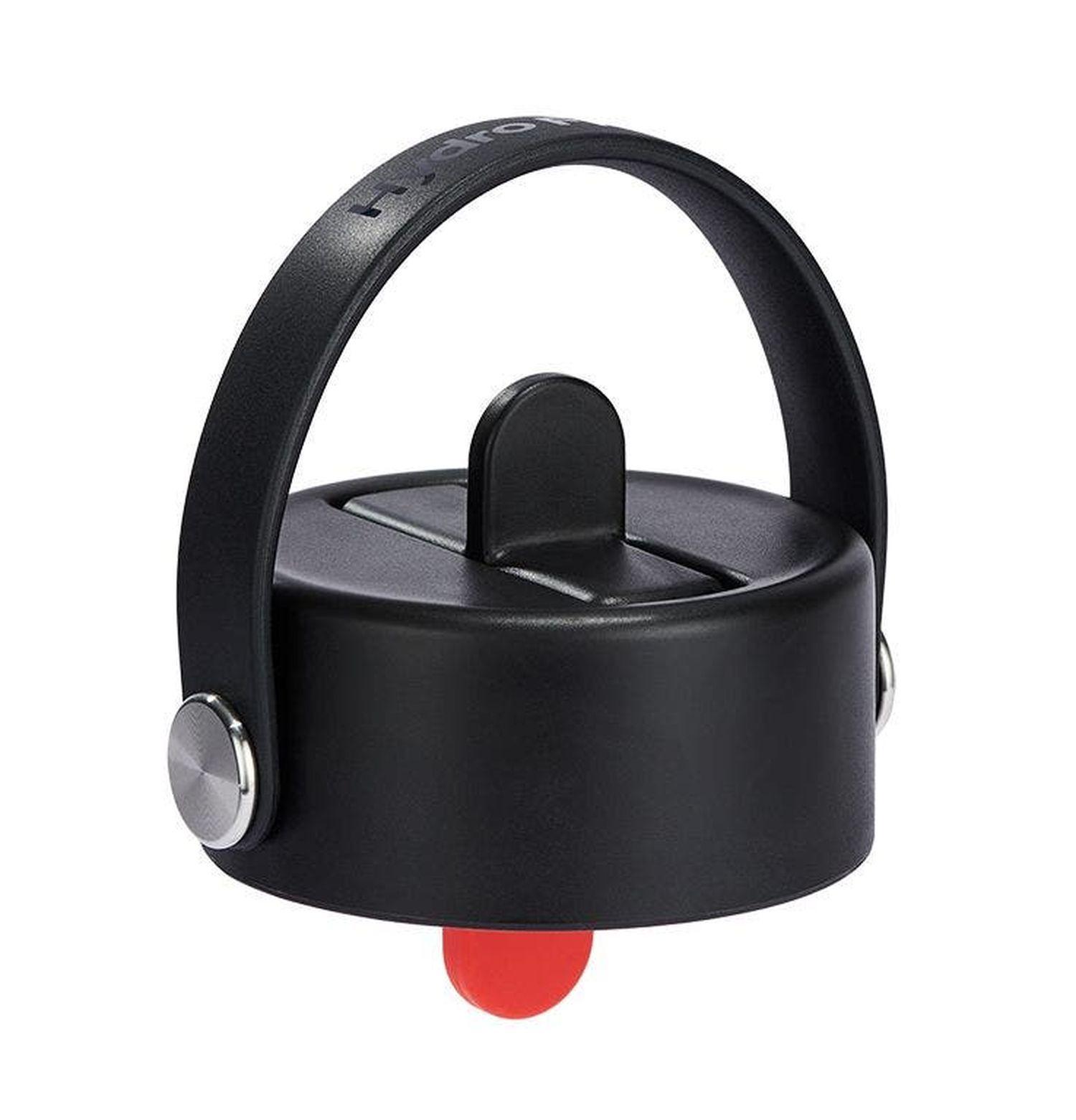 Tapa Hydroflask Unisex Botella Boca Ancha Y Bombilla Negro-2