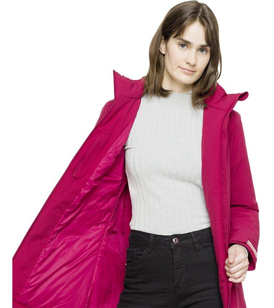 Chaqueta Kivül Mujer Nagy Recycle Rojo-2