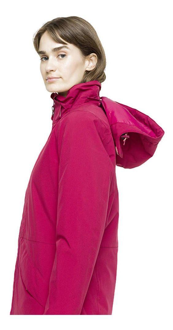 Chaqueta Kivül Mujer Nagy Recycle Rojo-3