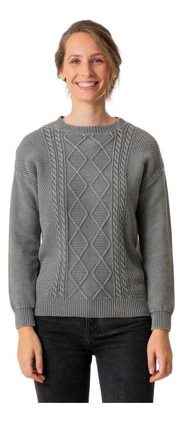 Chaleco Kivül Mujer Videki Gris-0