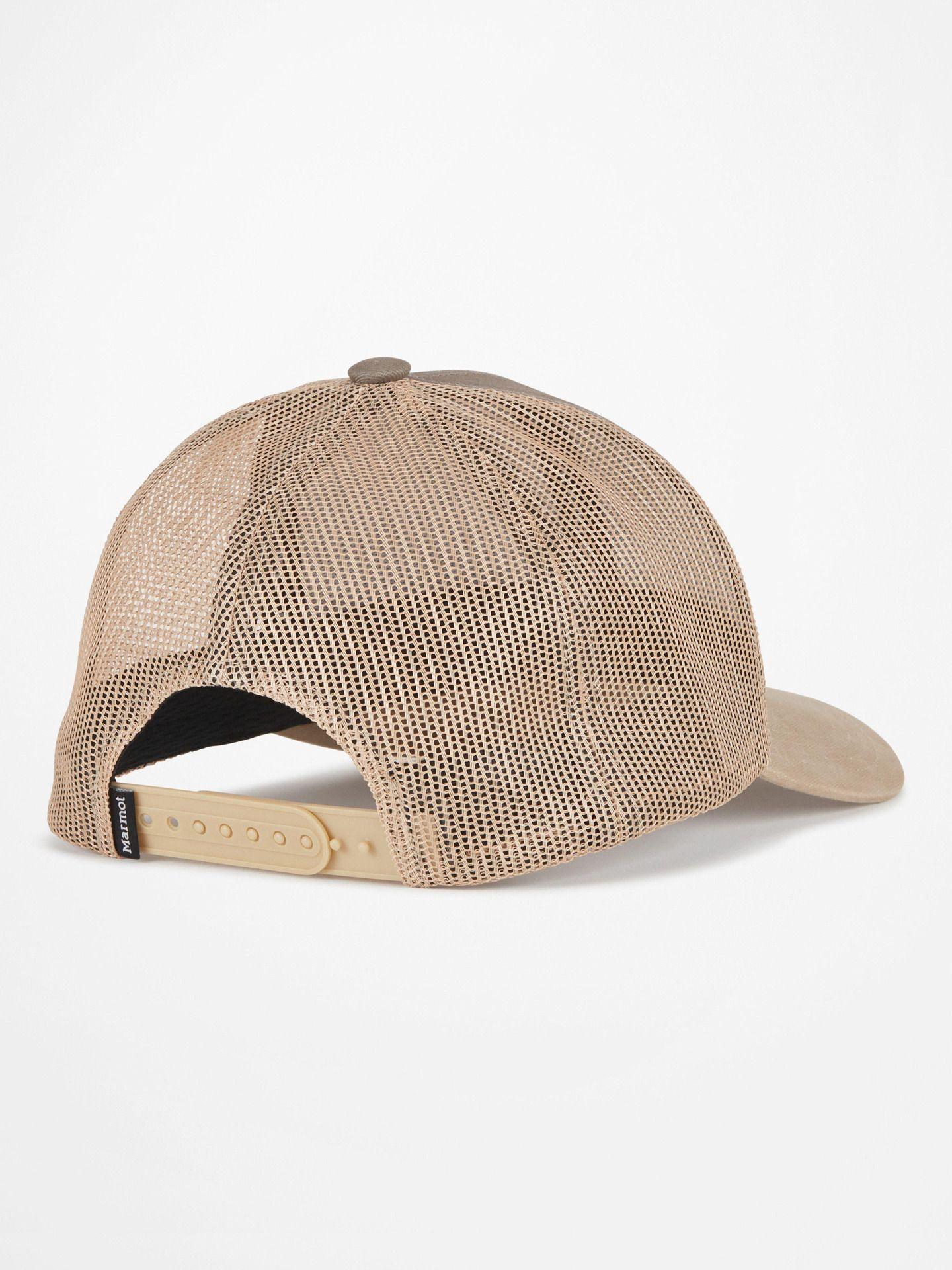 Jockey Marmot Unisex Retro Trucker Hat Café-1