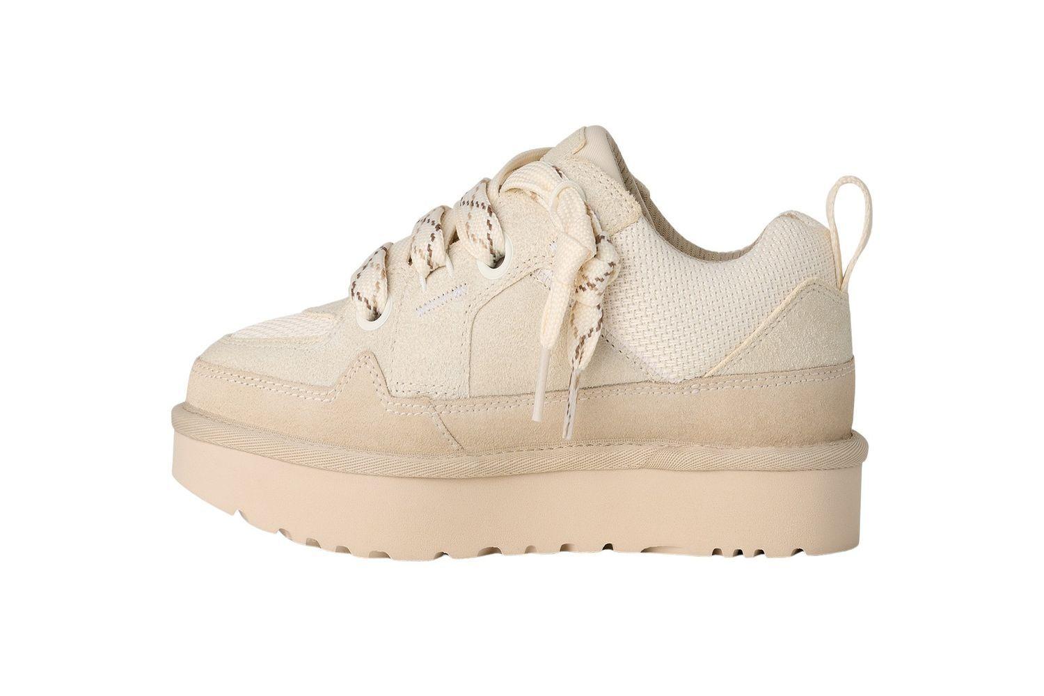 Zapatillas Ugg Mujer Lo Lowmel Beige-3