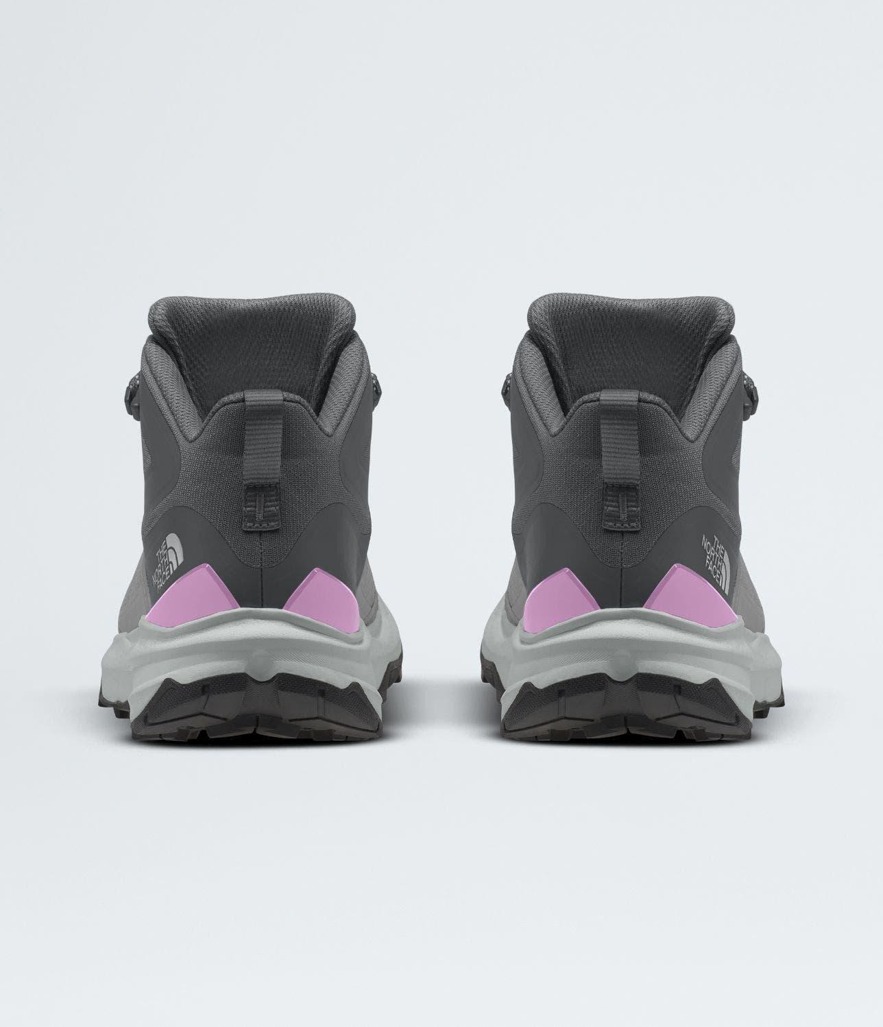 Zapatilla The North Face Mujer Vectiv Exploris 2 Mid Fl Gris-1