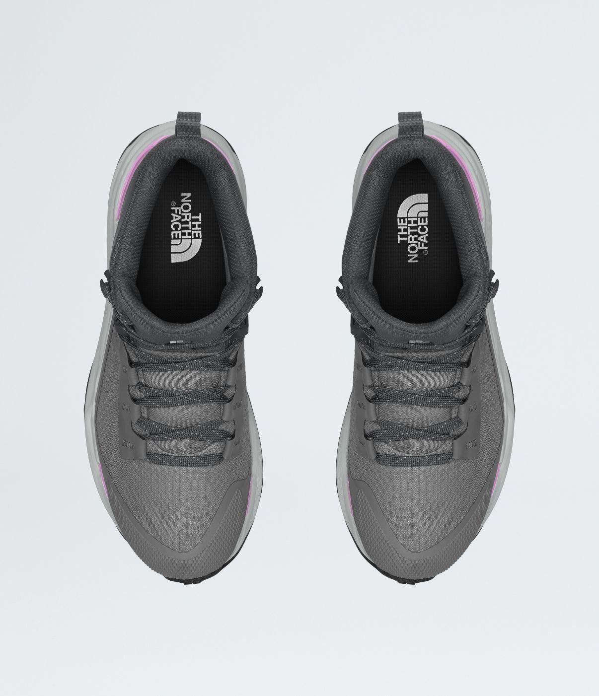 Zapatilla The North Face Mujer Vectiv Exploris 2 Mid Fl Gris-2