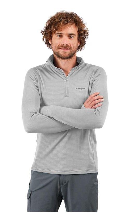 Primera Andesgear Hombre Capa Manquehue Gris-0