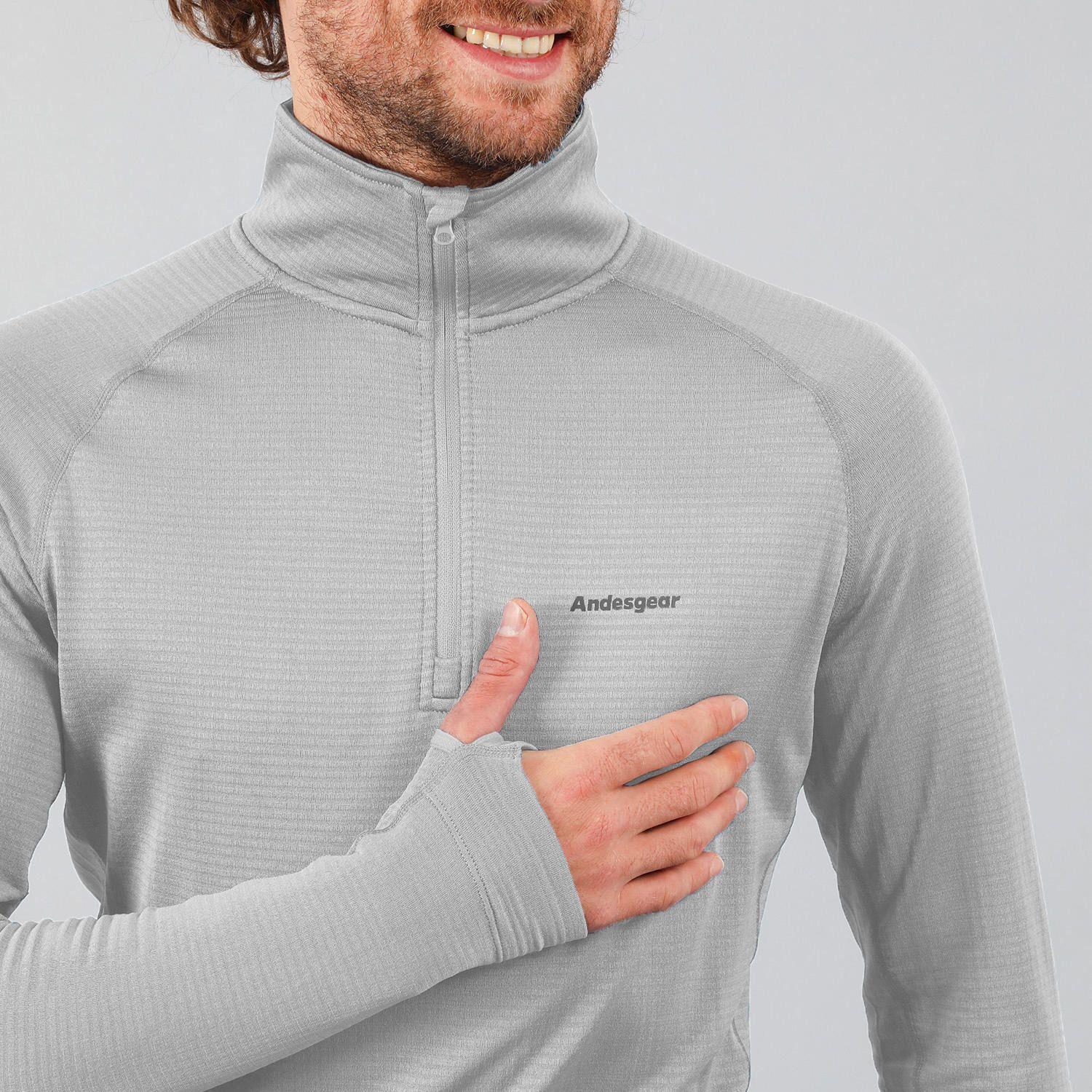 Primera Andesgear Hombre Capa Manquehue Gris-2