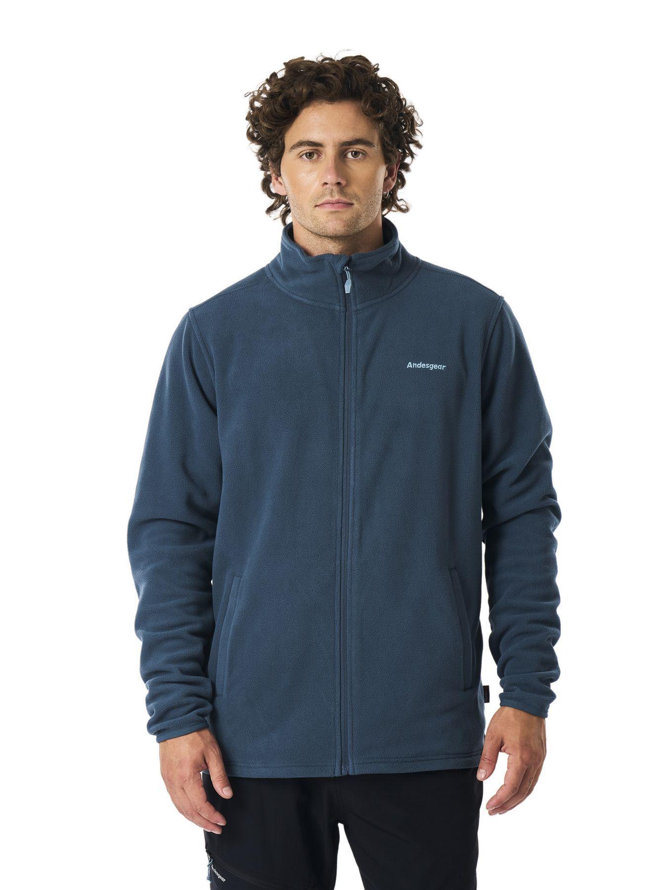 Polar Andesgear Hombre Maihue Fullzip Azul-0