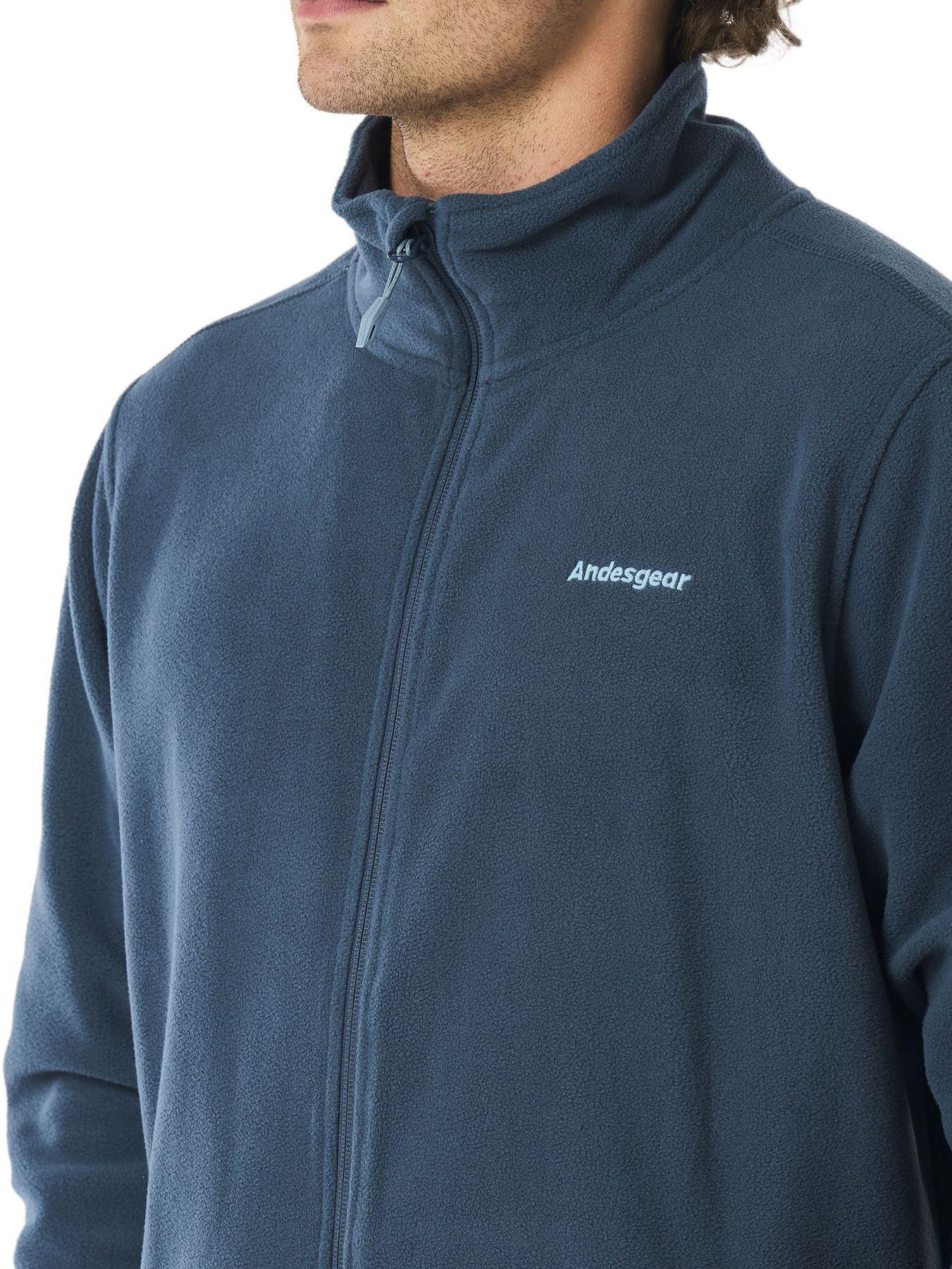 Polar Andesgear Hombre Maihue Fullzip Azul-4