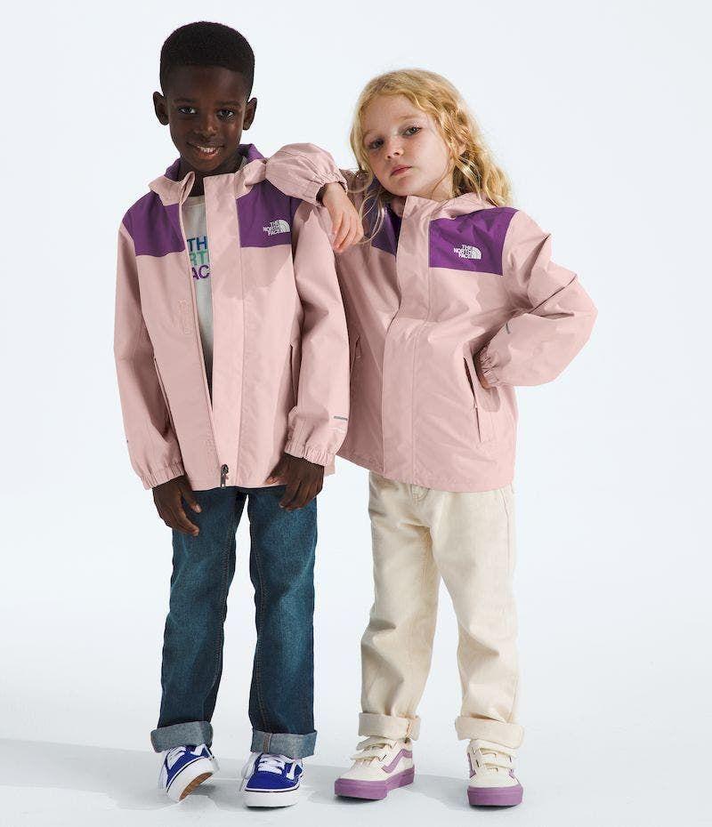 Chaqueta The North Face Hombre Impermeable Kid Antora Rain Rosado-0