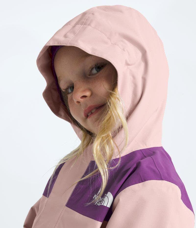 Chaqueta The North Face Hombre Impermeable Kid Antora Rain Rosado-2