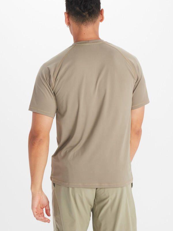 Polera Marmot Hombre Windridge Graphic Ss Verde-1