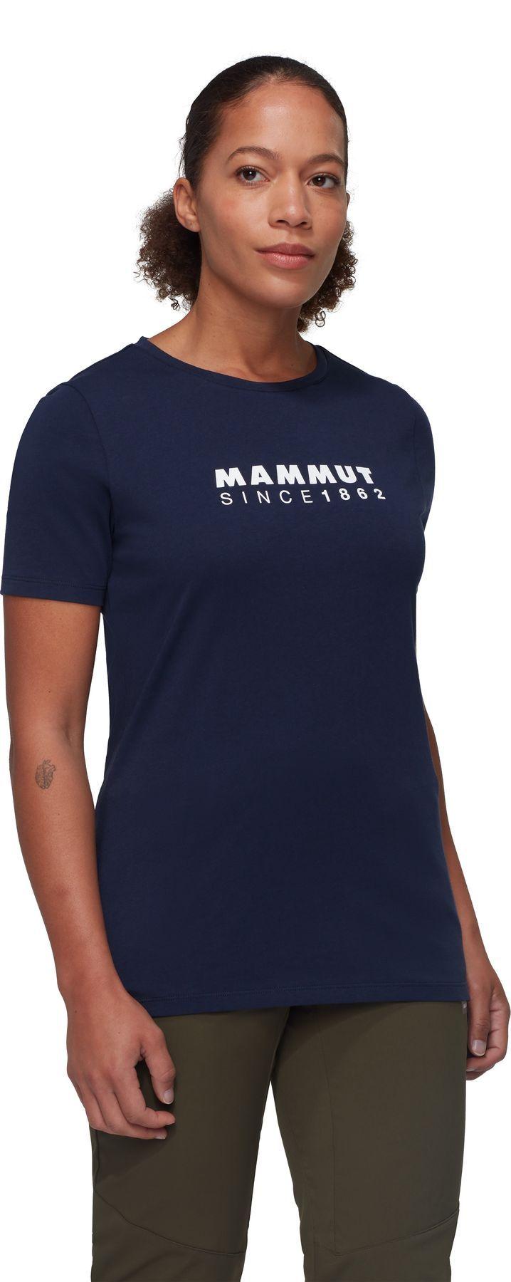 Polera Mammut Mujer Core Logo Azul-0