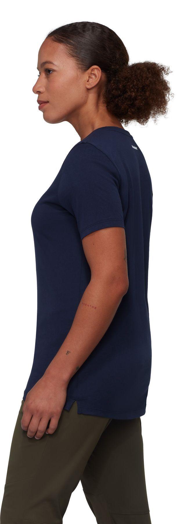 Polera Mammut Mujer Core Logo Azul-2