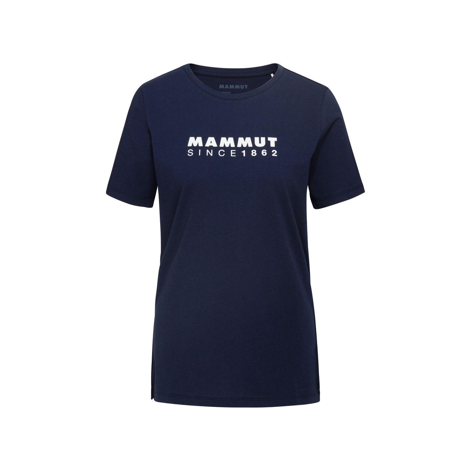 Polera Mammut Mujer Core Logo Azul-4