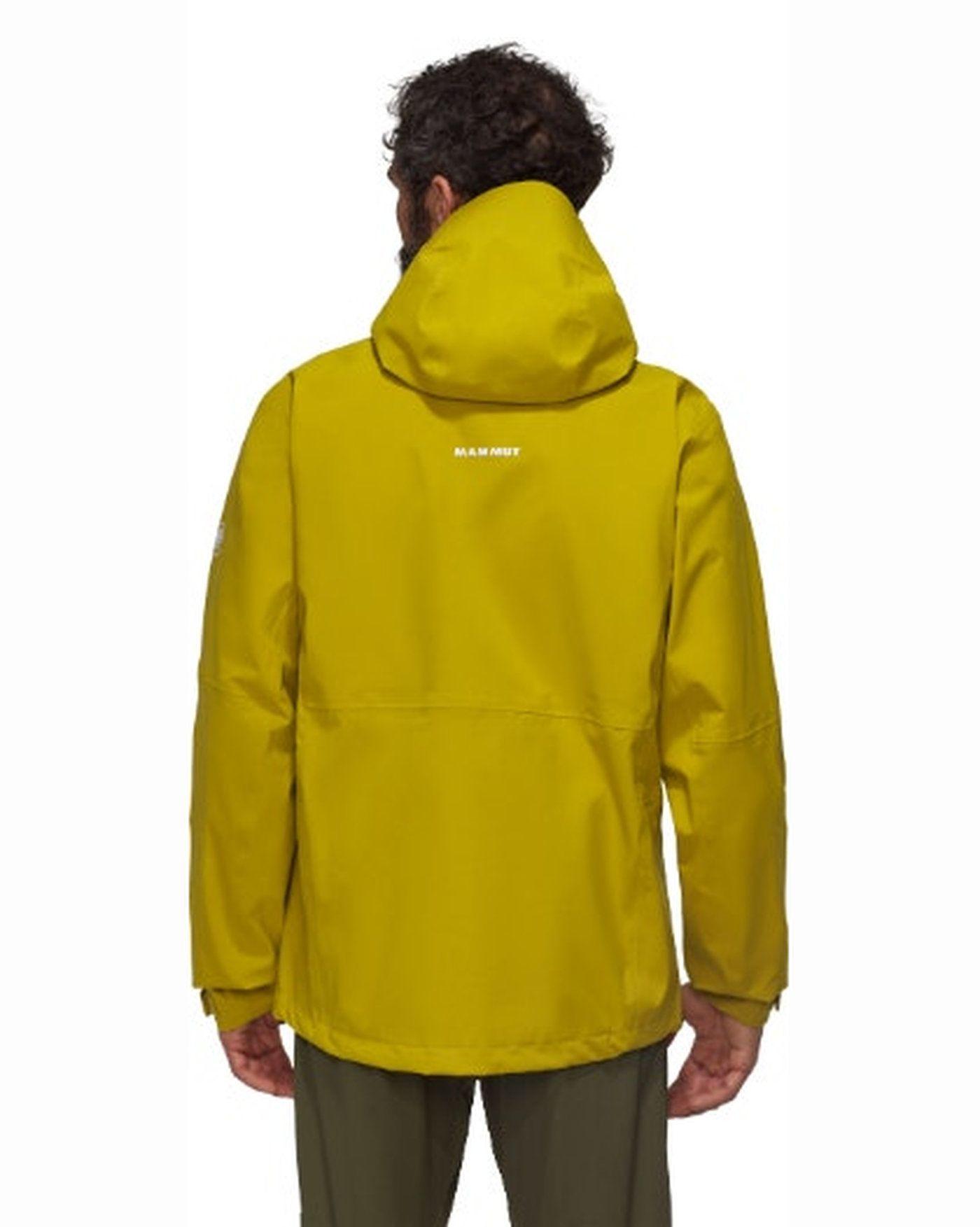 Chaqueta Mammut Hombre Impermeable Linard Guide Hs Hooded Amarillo-1